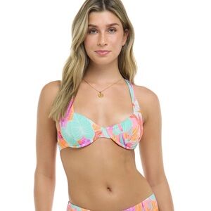 Eidon Surf | Maya Underwire Bikini Top in Flora